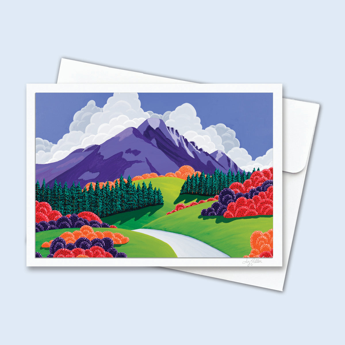 "Abundance", Signed 5x7 Greeting Card