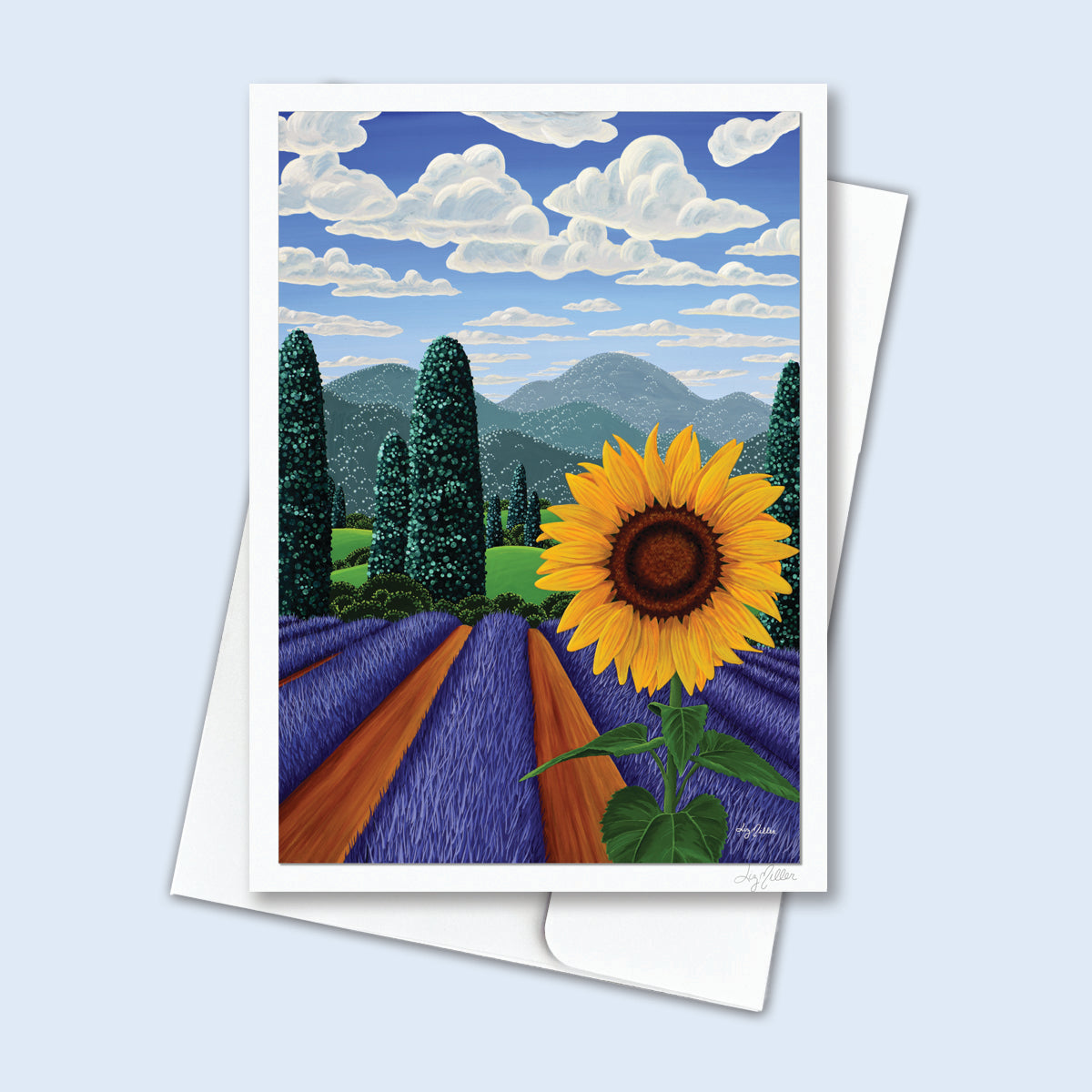"Cherished", Signed 5x7 Greeting Card