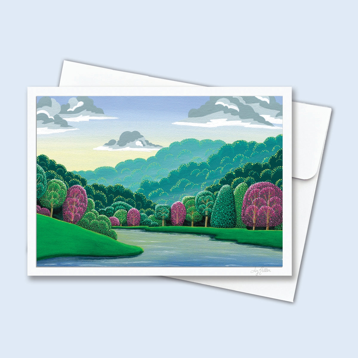 "Come to the Waters", Signed 5x7 Greeting Card
