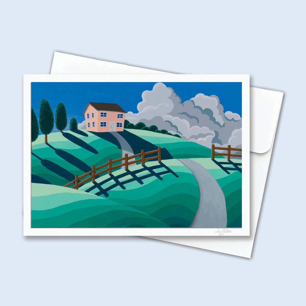 "Comfort", Signed 5x7 Greeting Card