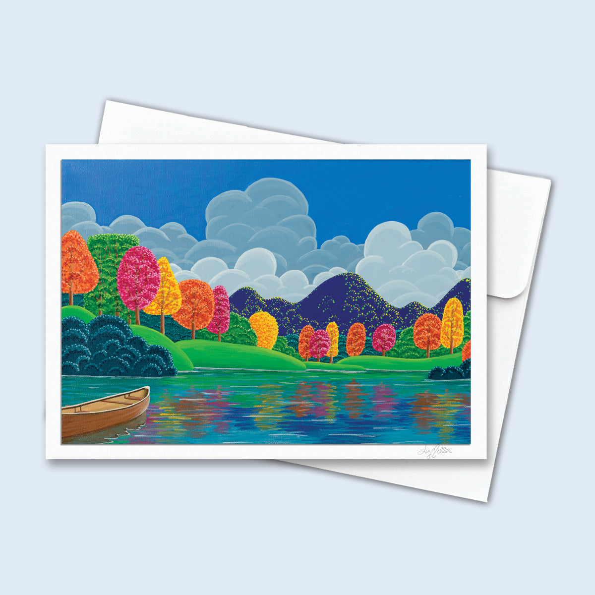 "Eager Longing", Signed 5x7 Greeting Card