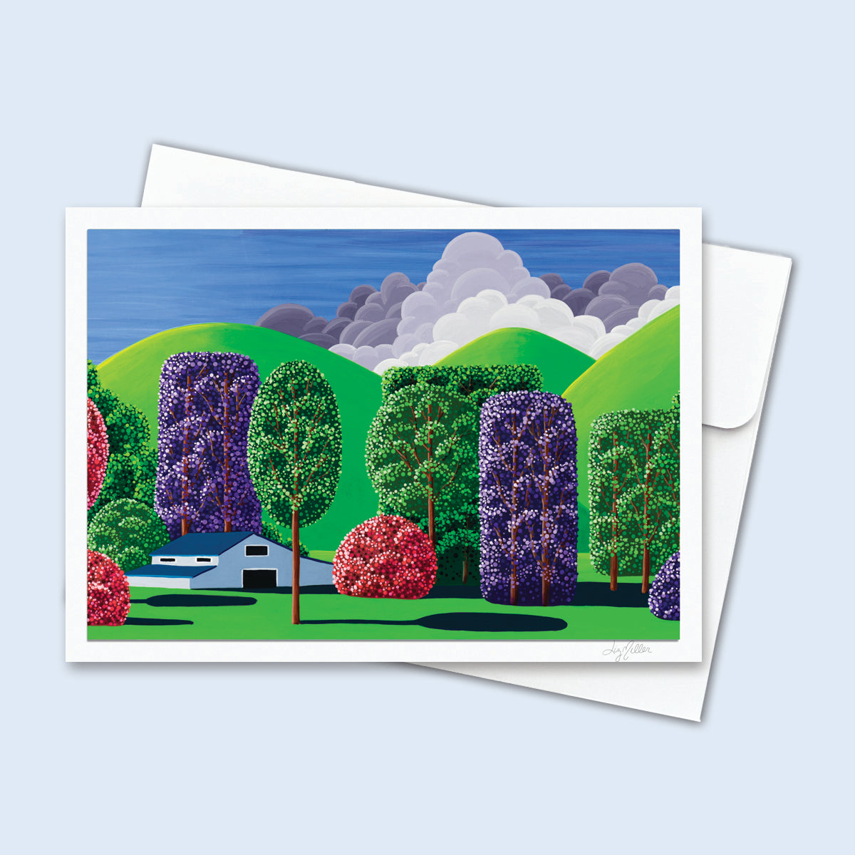 "First Fruits", Signed 5x7 Greeting Card
