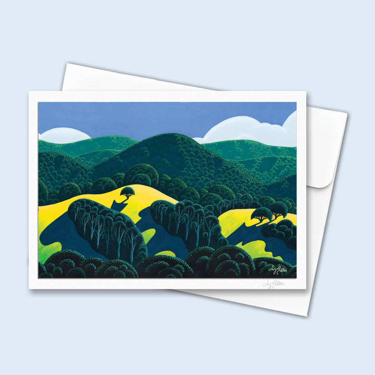 "Kingdom and Glory", Signed 5x7 Greeting Card